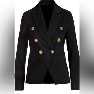 Stunning Boston Proper Black Double Breasted Blazer